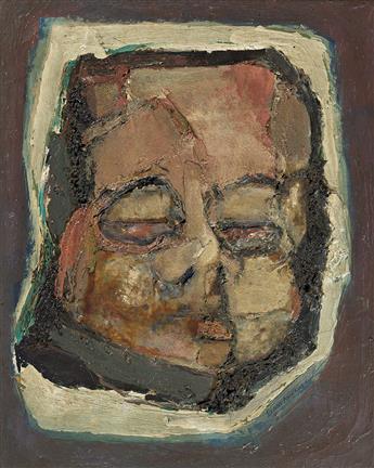 BENNY ANDREWS (1930 - 2006, AMERICAN) Mask of a Life.                                                                                            